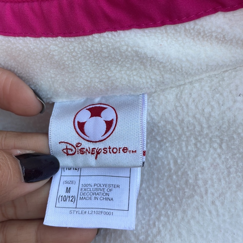 Disney Store Minnie Mouse Front Zip Sweater - Picture 6 of 7